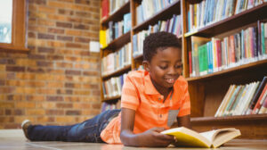 Child Reading a Book